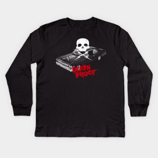 Death Proof Stuntman Mike Kids Long Sleeve T-Shirt